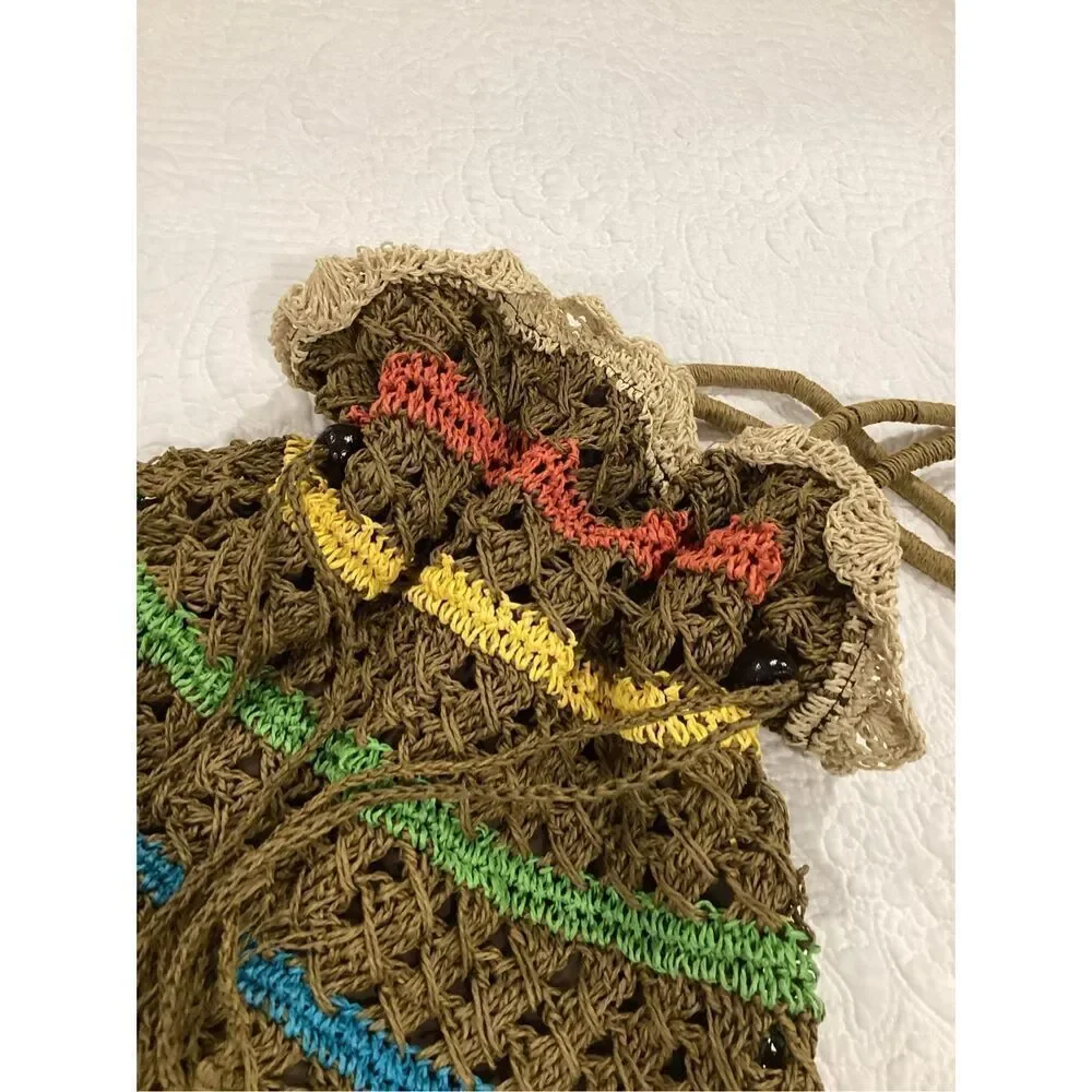 Sun N Sand Natural Large Bucket Bag